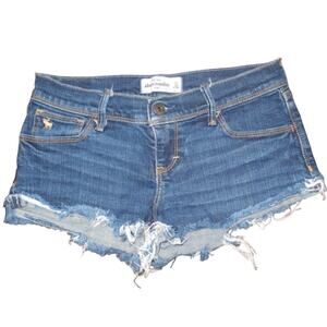 abercrombie kids Cutoff Denim Shorts​, Girl's 16